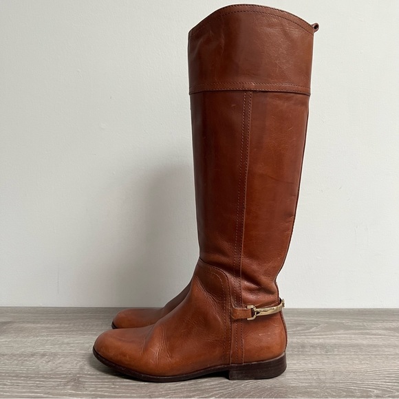 Tory Burch Jess Riding Boots Size 6.5 - Picture 2 of 15